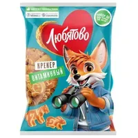 Крекер ЛЮБЯТОВО "Витаминный", 300 г, 7200010000_648