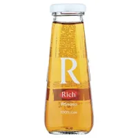 Сок RICH (Рич) 0,2 л, яблоко, подходит для детского питания, стеклянная бутылка, 1658301