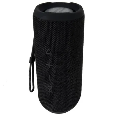 Колонка портативная влагозащищенная KAIGO (КАЙГО) BT16T, 10 Вт, Bluetooth, Micro SD, AUX, RGB, TWS, IPX7, черная, 514225