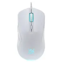 Мышь проводная DEFENDER Arga GM-049, 1200/1800/2400/3600 dpi, 5 кнопок + 1 колесо-кнопка, белый, 52048