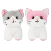Игрушка мягкая "Котик", 23 см, ассорти 2 цвета, WOOZOO (ВУЗУ), 666778