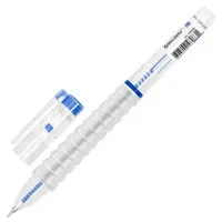 Ручка шариковая С УДЛИНЕННЫМ ГРИПОМ BRAUBERG "MAXI LONG", СИНЯЯ, игольчатый узел 0,5 мм, линия письма 0,35 мм, 144456
