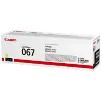 Картридж лазерный CANON (067Y) i-SENSYS LBP631Cw/MF655Cdw и другие, желтый, ресурс 1250 стр., ОРИГИНАЛЬНЫЙ, 5099C002