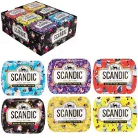 Драже освежающие SCANDIC без сахара со вкусом "Клубничный микс", 14 г, 4610274540063
