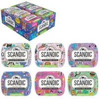 Драже освежающие SCANDIC без сахара со вкусом "Тропический микс", 14 г