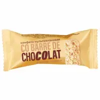 Конфеты мультизлаковые CO BARRE DE CHOCOLAT с белой глазурью, 1000 г