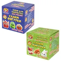 Слайм 3D, набор для создания 3D-слайм-фигурок, АССОРТИ, 2 вида, JOLLY JOT (ДЖОЛЛИ ДЖОТ), 665982