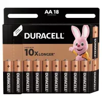 Батарейка Duracell Basic AA (LR6) алкалиновая, 18BL