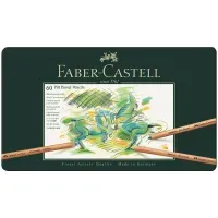 Пастельные карандаши Faber-Castell "Pitt Pastel", 60цв., метал. коробка
