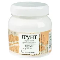 Грунт акриловый Сонет, белый, 220мл