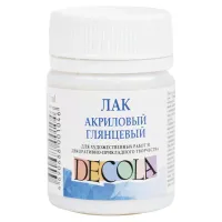 Лак акриловый глянцевый Decola, 50мл