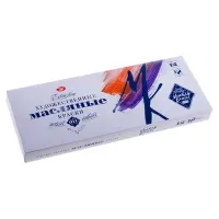 Краски масляные Мастер-Класс, 12 цветов, 18мл/туба, картон