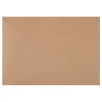 Конверт C4, OfficeSpace, 229*324мм, крафт, треугольный клапан, клеевой слой, термоусадка