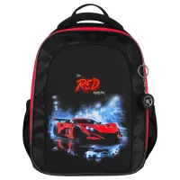 Ранец Berlingo Expert Next "Red Monster" 38*28*15см, 2 отделения, 2 кармана, анатомическая спинка