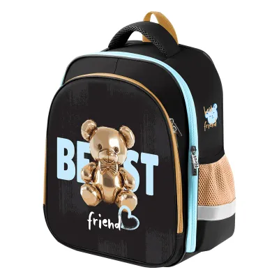 Ранец Först School Light "Best friend" 35*29*12см, 2 отделения, 2 кармана, анатомическая спинка