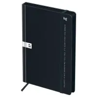 Ежедневник датированный 2027г, А5, 176л., 7БЦ BG"Monochrome. Black", черный, soft touch