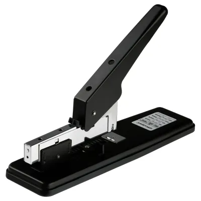 Степлер мощный №24/6-23/13 OfficeSpace "Heavy Duty" до 70л., металлический, черный