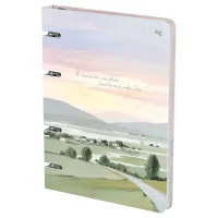 Тетрадь на кольцах А4, 120л., BG "Тихий рассвет", картон, матовая ламинация