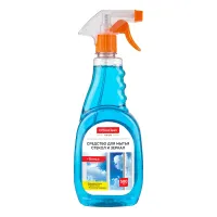 Средство для мытья стекол и зеркал OfficeClean "Блеск", с изопропиловым спиртом , 500мл, курок