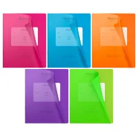 Тетрадь 18л., линия Berlingo "Color Zone", пластиковая обложка, ассорти
