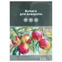 Бумага для акварели 20л., А3, BG "Сочная акварель", 180 г/м2