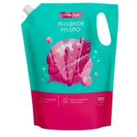 Мыло жидкое OfficeClean "Bubble gum", дой-пак, 1500мл
