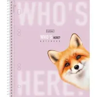Тетрадь А5, 120 л., HATBER, спираль, клетка, soft-touch ламинация, 3 разделителя, "Кто здесь?", 094226, 120Тр5лВ1сп_356