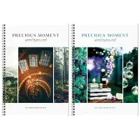 Тетрадь 80л., А4, клетка на гребне ArtSpace "Стиль. Precious moments"