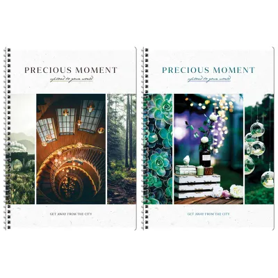 Тетрадь 80л., А4, клетка на гребне ArtSpace "Стиль. Precious moments"