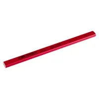 Карандаш столярный Koh-I-Noor  "1536", B, 2шт., красный корпус, ПВХ, в пакете
