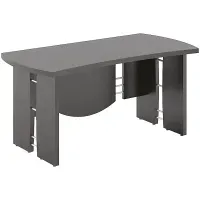 Стол руководителя эргономичный прямой Skyland Born/Венге Магия, 1600*800*750, В-103