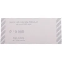 Накладка для банкнот номиналом   10 руб., 1000шт.