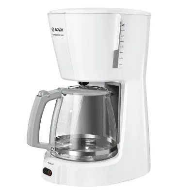 Кофеварка капельная Bosch TKA-3A031, 1,25л, 1100Вт, белая