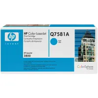 Картридж ориг. HP Q7581A голубой для Color LJ 3800/CP3505 (6000стр)