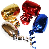 Лента упаковочная металлизированная, Veld-co, 20м*5мм, ассорти