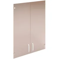 Двери стеклянные МФ Виско Консул для ТШД-1, ТШС-3, 820*1160, комплект 2шт. К-212 (ПОД ЗАКАЗ)