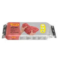 Паста для моделирования JOVI, отвердевающая, терракотовый, 500г, вакуумный пакет