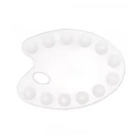 Палитра Стамм, малая, 12 ячеек, пластик