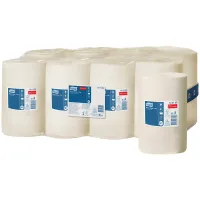 Протирочная бумага в рулонах Tork "Universal"(M1) ЦВ, 1-слойная, мини-рулон, 120м/рул, белый