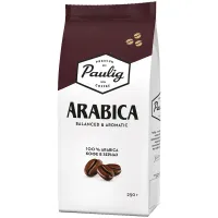 Кофе в зернах Paulig "Arabica", вакуумный пакет, 250г