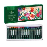 Пастель масляная Greenwich Line "Художественная" 16 цветов, картон. упаковка