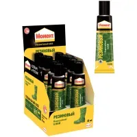 Клей Момент "Резиновый", специальный для резины, 30мл, шоу-бокс