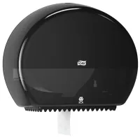 Диспенсер для туалетной бумаги в мини-рулонах Tork "Elevation"(T2), пластик, механический, черный, 555008 (ПОД ЗАКАЗ)