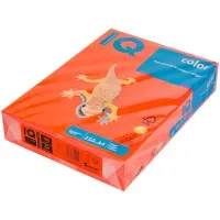 Бумага IQ "Color intensive" А4, 160г/м2, 250л. (кораллово-красный)