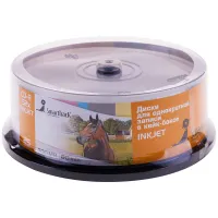 Диск CD-R 700Mb Smart Track 52x Printable, подходят для печати Cake Box (25шт)