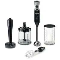 Блендер погружной Bosch MSM67165, 750Вт, измельчитель, венчик, мерный стакан, насадка для пюре