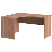 Стол криволинейный СА-3Л Ясень Шимо 1400*1200(600)*755