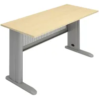 Стол письменный на металлокаркасе МФ Виско Импакт/Береза, 1400*700*750