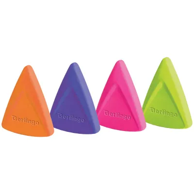 Ластик Berlingo "Arrow XL", треугольный, термопластичная резина, 54*43*10мм
