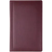 Визитница настольная OfficeSpace "Winner" на 72 визитки, 3 ряда, кожзам, бордо